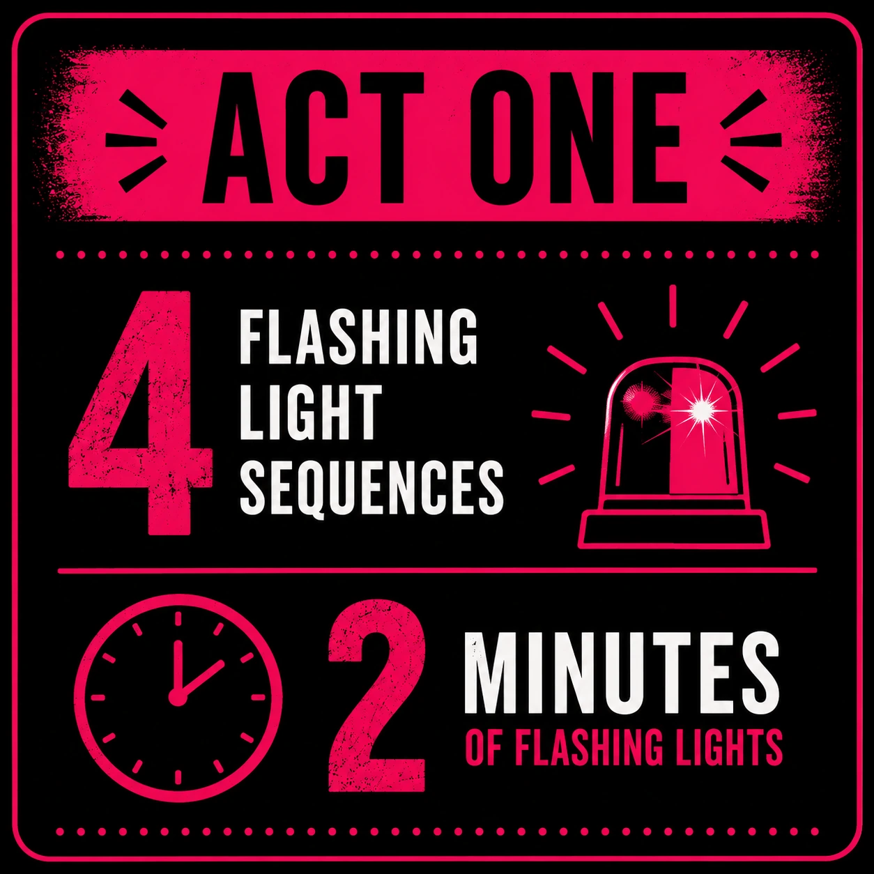 Original FlashCue summary graphic 2 for Carrie: The Musical